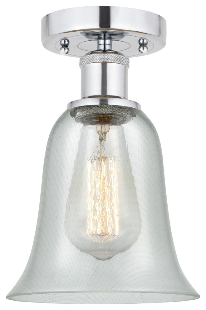 Innovations 616-1F-PC-G2812 Hanover 1 Light Semi-Flush Mount, Polished Chrome
