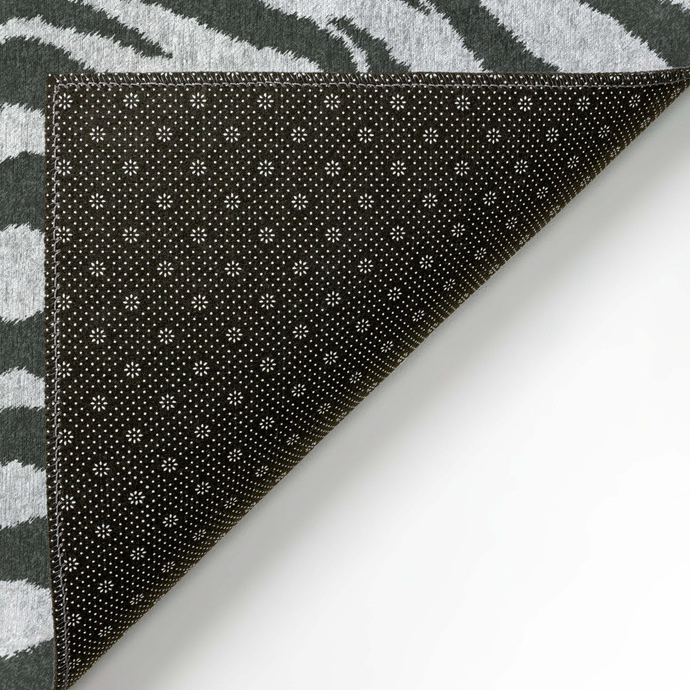 Indoor/Outdoor Mali ML1 Flannel Machine Washable 3' x 5' Rug
