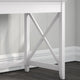 Key West 48W Writing Desk With 2 Drawer Mobile File Cabinet