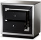 Cecilia HollyWood Regency Glamour Style Mirrored 2-Drawer Nightstand