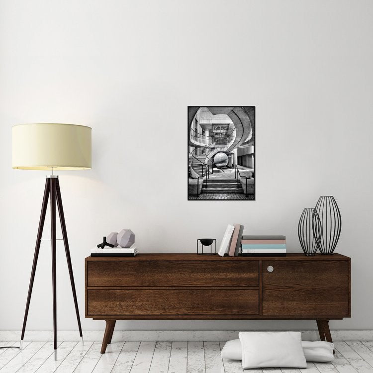 "Untitled" Framed Canvas Giclee by Gary E. Karcz, 22x31"
