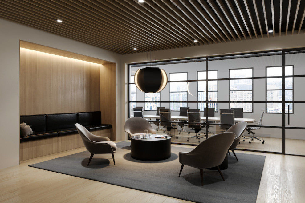 Veris 12 Pendant, Matte Black Exterior With Matte White Interior, 2700k Led