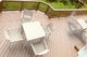 Compamia Ares Square Dining Table, White