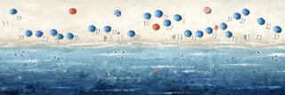 "Weekend Cool Down" Painting Print on Wrapped Canvas, 60x20