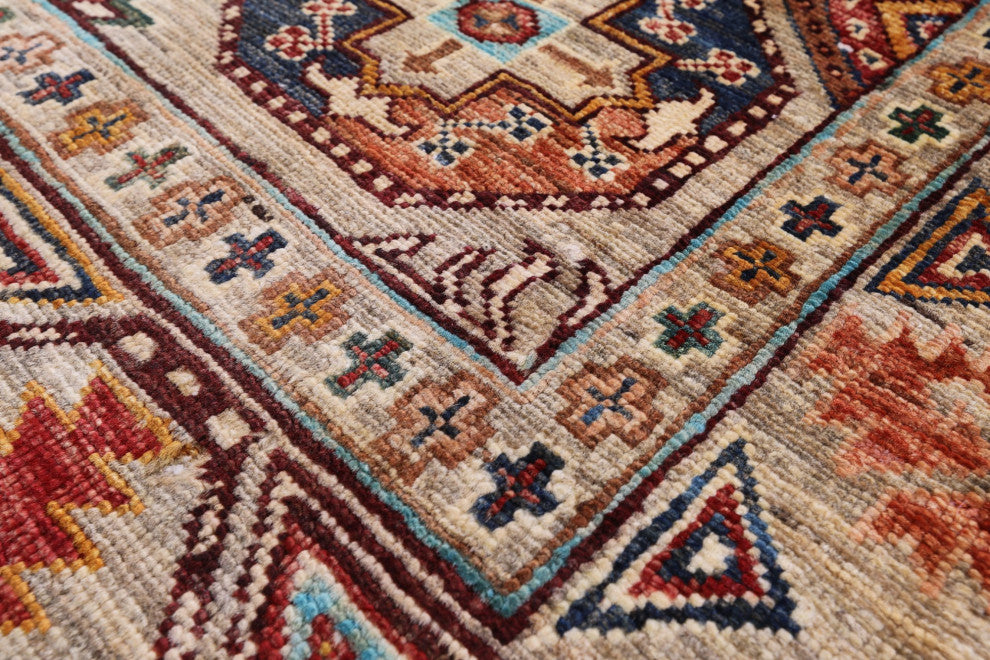 3' 11" X 6' 1" Bokhara Handmade Wool Rug - Q12476