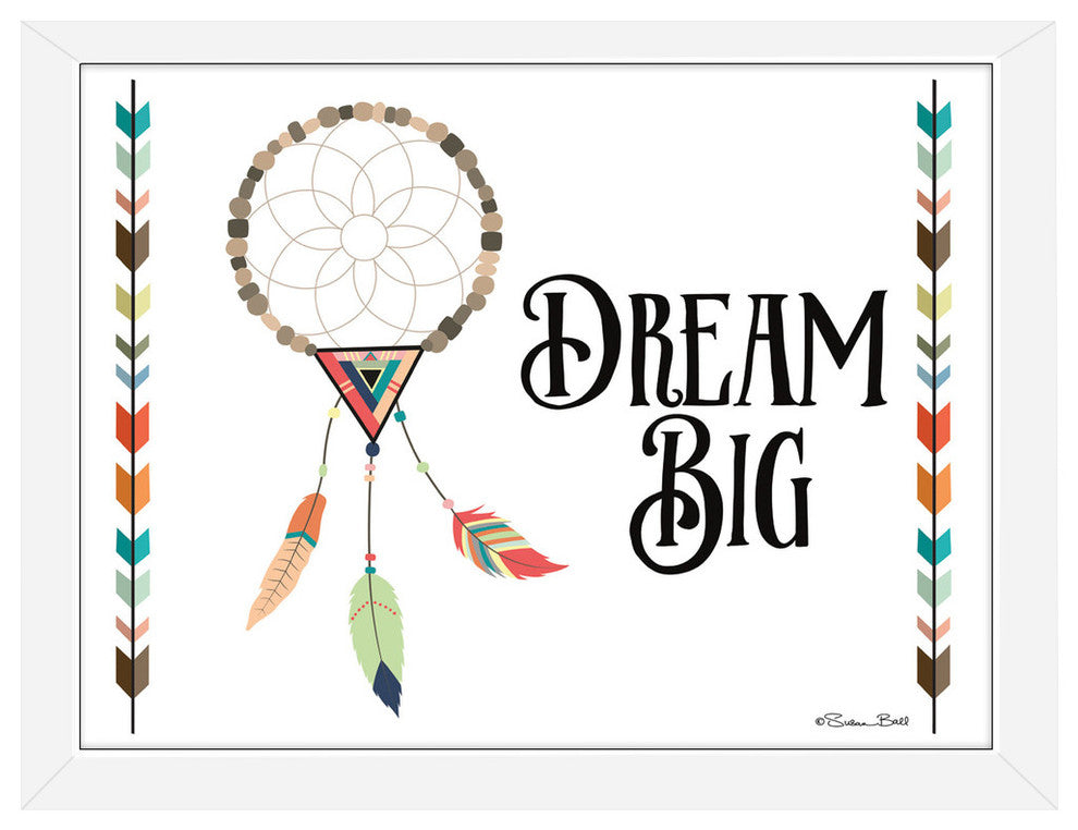 "Dream Big" by Susan Boyer, Printed Framed Wall Art