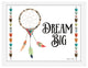 "Dream Big" by Susan Boyer, Printed Framed Wall Art