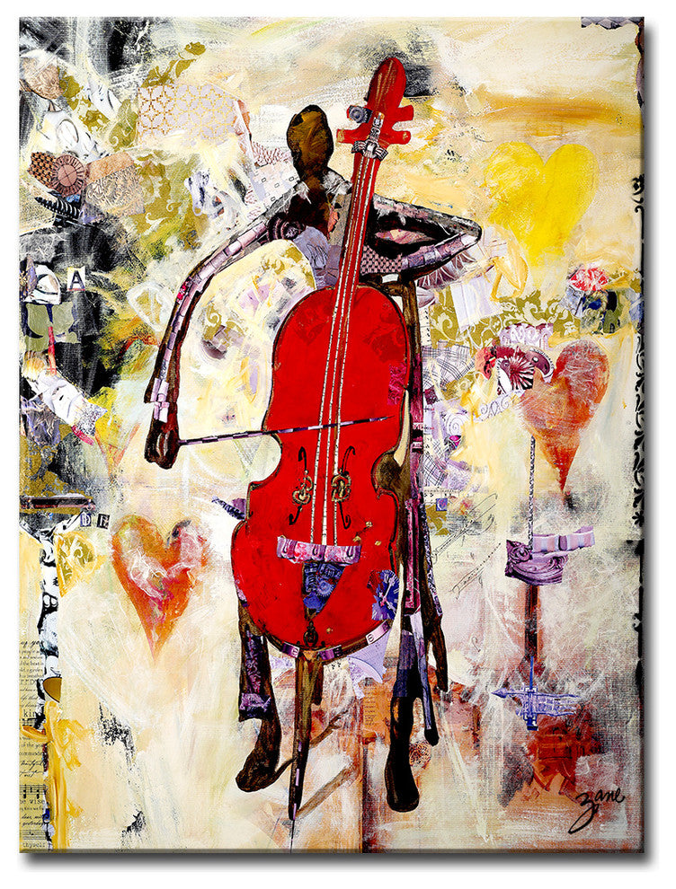 In the Groove, Canvas Wall Art, 20"x16"