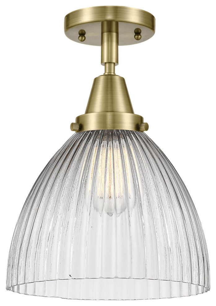 Innovations Lighting 447-1C-AB-G222-LED Falls 1 Light 9.5" Flush Mount