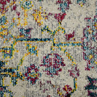 Montana Carrey Area Rug, Gray, 3'3" x 5', Bordered