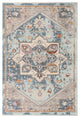 Tivoli Grote Global Vintage Medallion Blue 5'3"x7'10" Area Rug