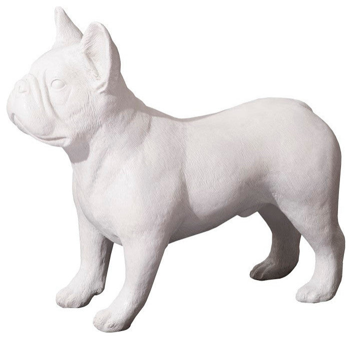French Bulldog, Gel Coat White