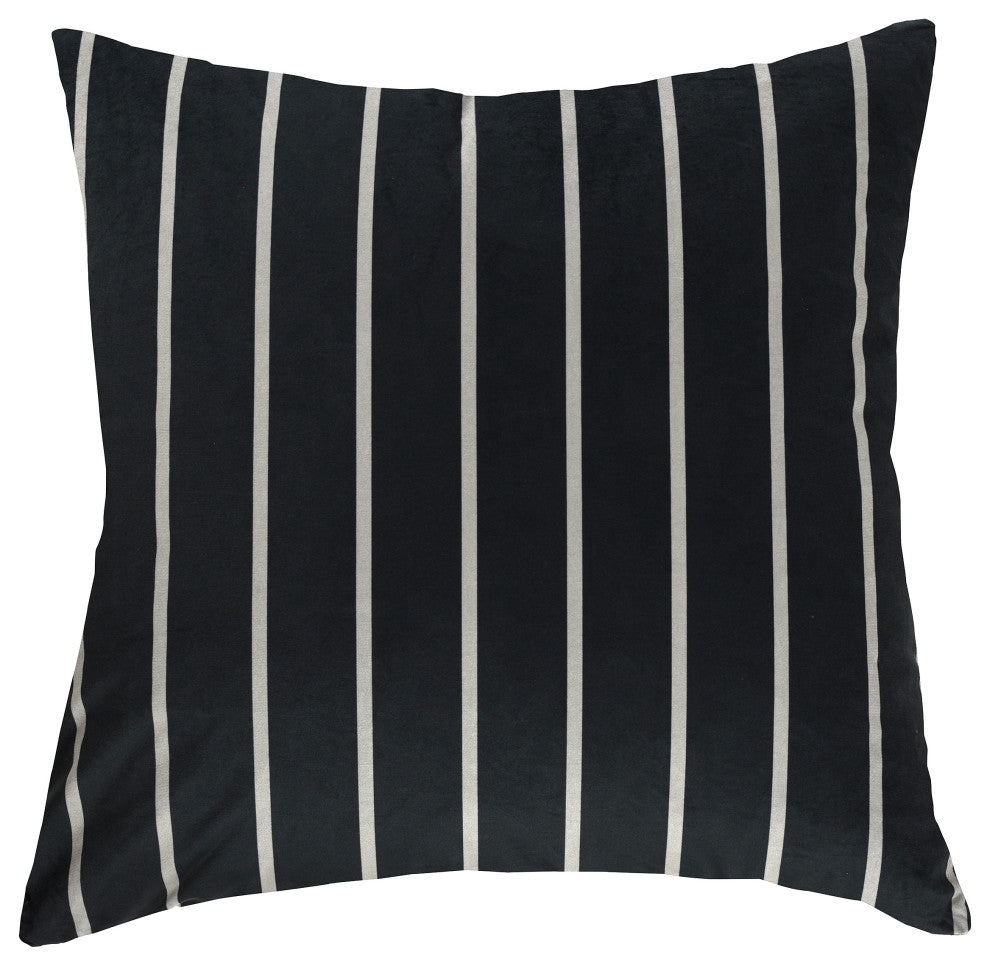 Dann Foley Square Fleece Cushion Striped Upholstery