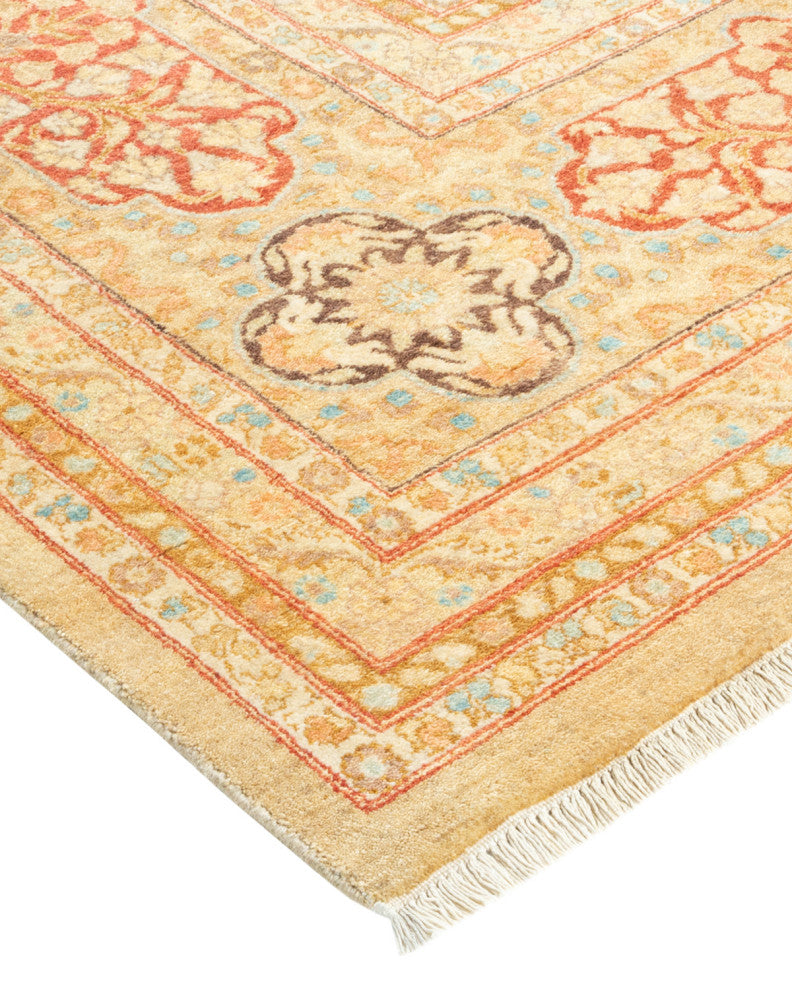Mogul, One-of-a-Kind Hand-Knotted Area Rug Yellow, 8'0"x10'3"