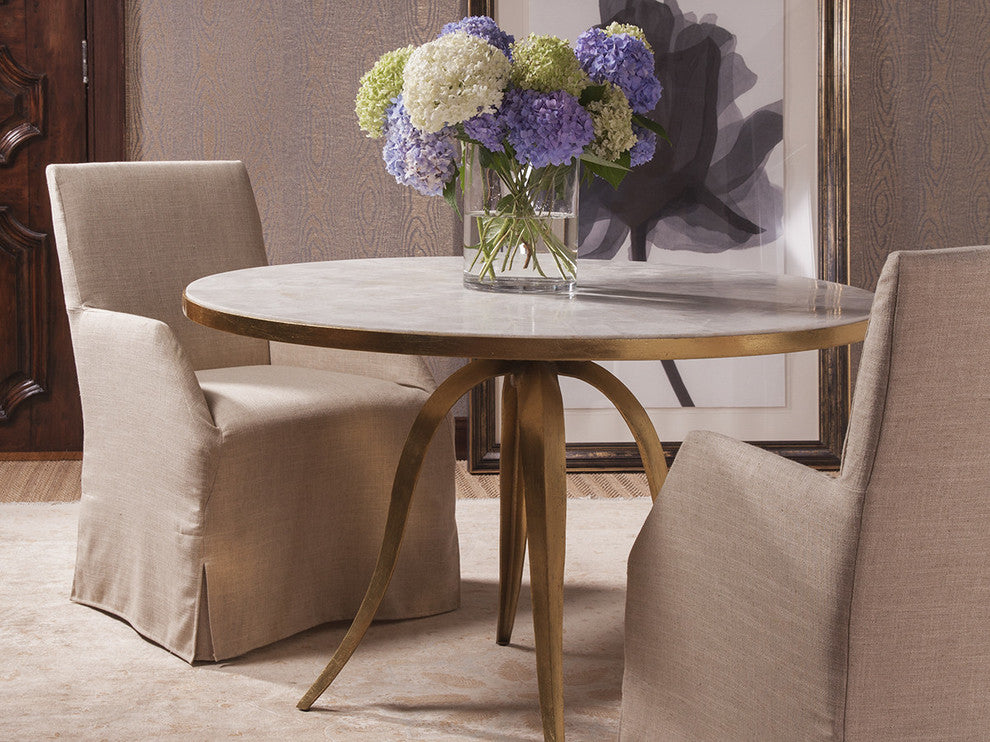 Crystal Stone Round Dining Table