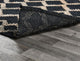 Classic Home Gobi Black/Natural 8x10 Rug
