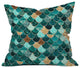 Monika Strigel Really Mermaid Throw Pillow, 16"x16"