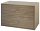 Organized Living freedomRail O-Box 2 Drawer Unit, Driftwood Live