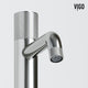 VIGO Apollo 12" H Single Handle Single Hole Bathroom Vessel Faucet, Brushed Nickel