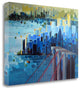 "Start Spreading The News" By Carol Joy Shannon, Giclee on Gallery Wrap Canvas