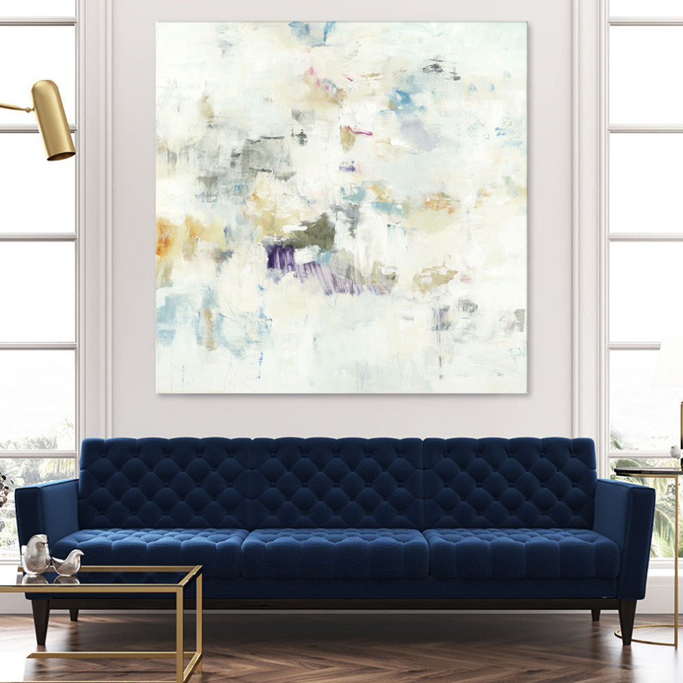 Off the Wall - 54 x 54 by Lisa Ridgers