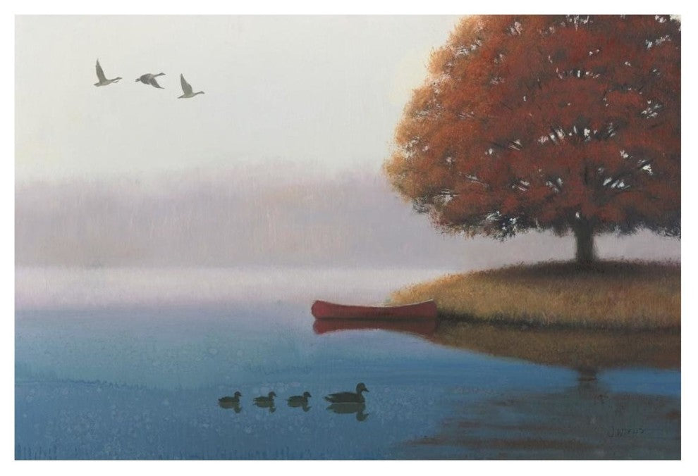 "Early in the Morning" Digital Paper Print by James Wiens, 26"x18"