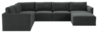 Willow Charcoal Modular Large Chaise Sectional