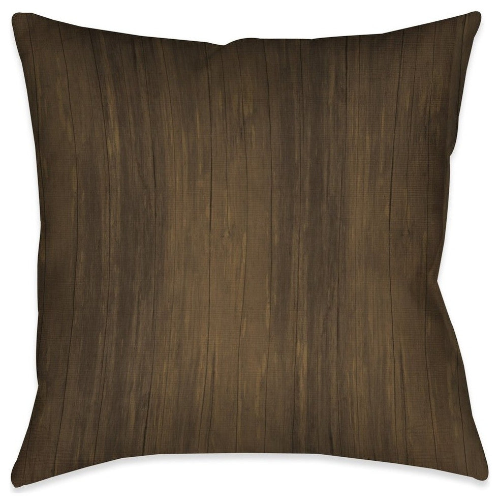 Laural Home Country Cabin IV 18" X 18" Indoor Decorative Pillow