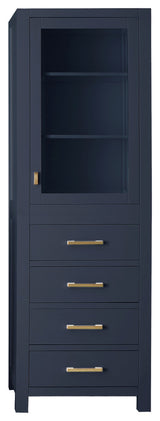 Avanity Modero 24" Linen Tower, Navy Blue