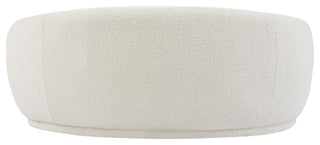 Hyde Boucle Fabric Upholstered, Cream, Loveseat