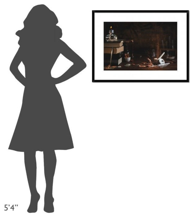 "Phases Of Chocolate" Framed Digital Print by Dina Belenko, 32x24"