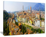 "Florence Panoramic View" Canvas Print
