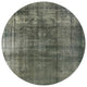 Ahgly Company Indoor Round Mid-Century Modern Area Rugs, 4' Round