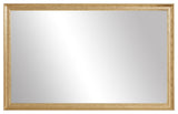 Crenshaw Framed Wall Mirror, Gold, 28" X 24"