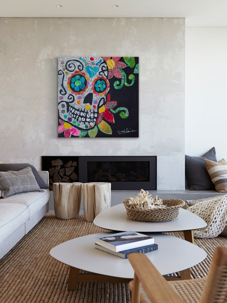 "True Self" Painting Print on Wrapped Canvas, 40x40