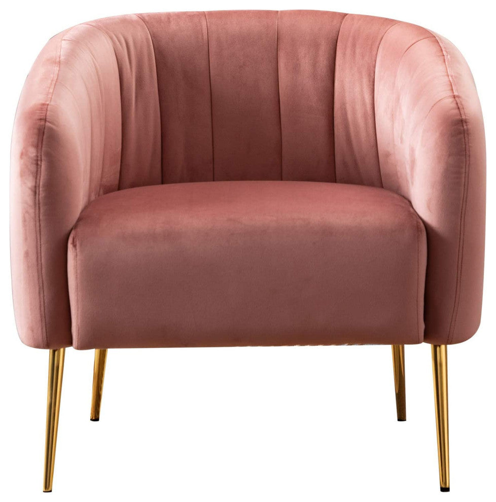 Velvet Accent Chairs, Fabric Upholstered Chairs