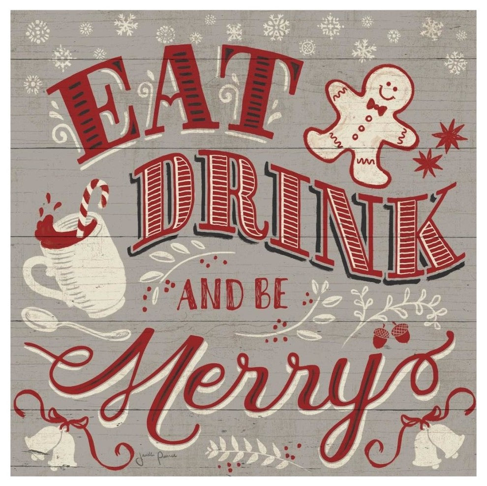 "Holiday in the Woods III" Digital Paper Print by Janelle Penner, 20"x20"