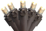 Set of 100 White LED Wide Angle Christmas Lights