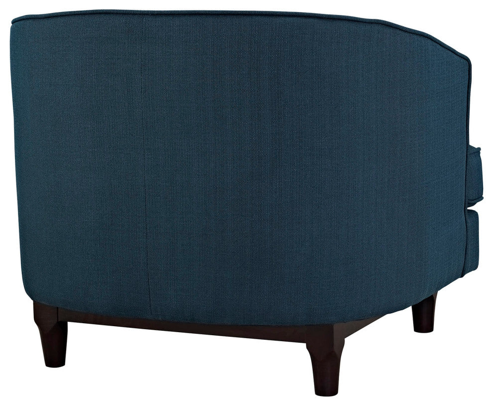 Modern Azure Coast Armchairs Set of 2
