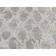 Gray Oushak Repetitive Botteh Design Pure Wool Hand Knotted Rug 5'10" x 9'