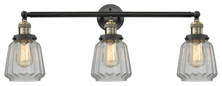 INNOVATIONS LIGHTING 205-BAB-S-G142-LED Chatham 3 Light Bath Vanity Light
