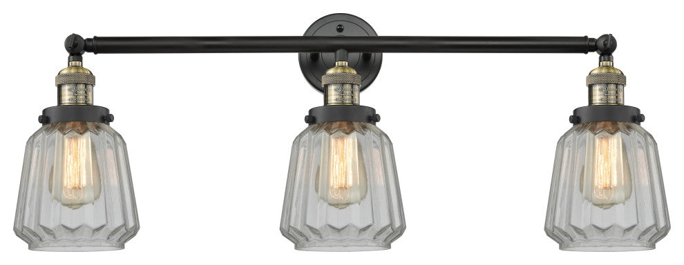 INNOVATIONS LIGHTING 205-BAB-S-G142-LED Chatham 3 Light Bath Vanity Light