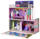 Kids Wooden 3-Level Doll house Set, Dollhouse