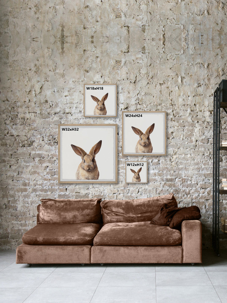 "Hop In" Framed Painting Print, 18x18