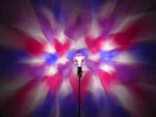 Hearts Bulb, Pink And Purple