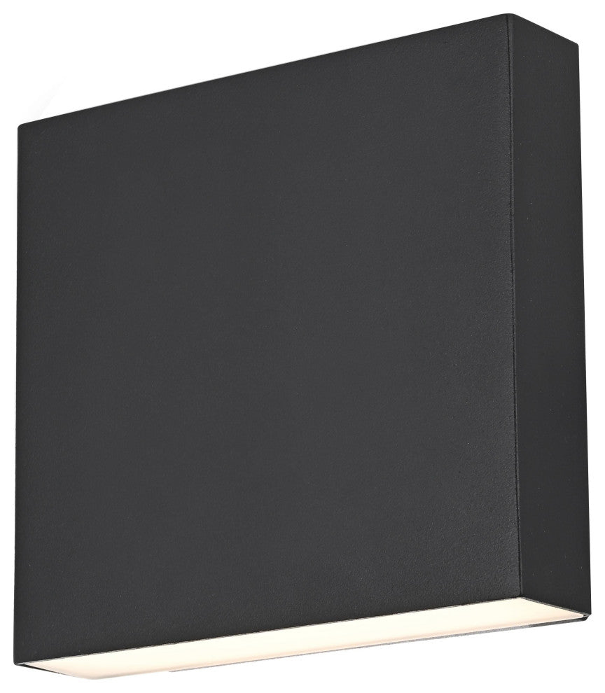 Home Living 5.5" Outdoor Wall Sconce, Black