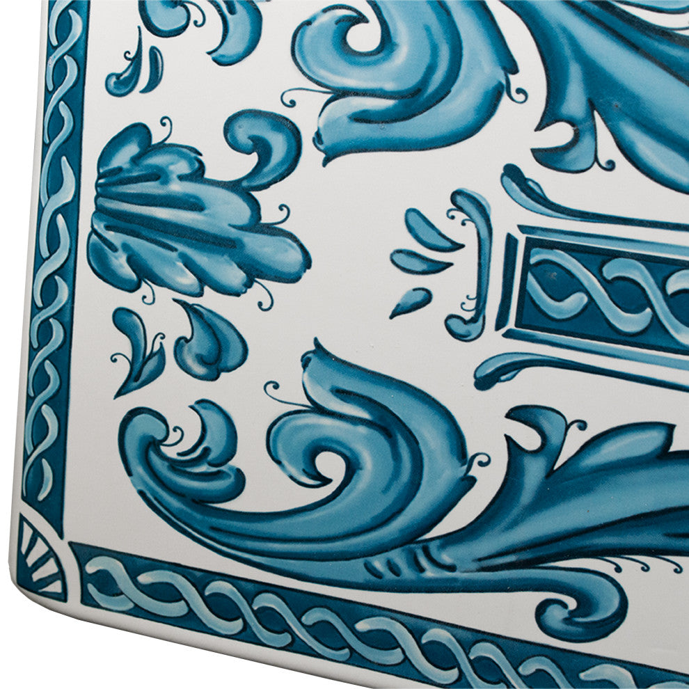 Nantucket Sinks Farmhouse Fireclay Sink with Hand Painted Nantucket Apron Front