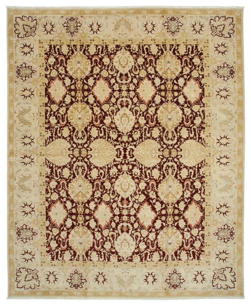 Rug N Carpet - Hand-Knotted Oriental 12' 0" x 14' 8" Large Oushak Area Rug