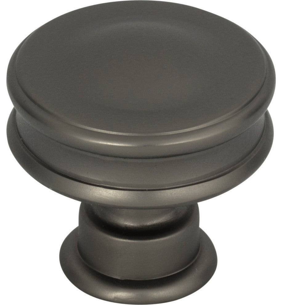 Atlas Homewares A100 Oskar 1-1/4 Inch Mushroom Cabinet Knob - Warm Brass