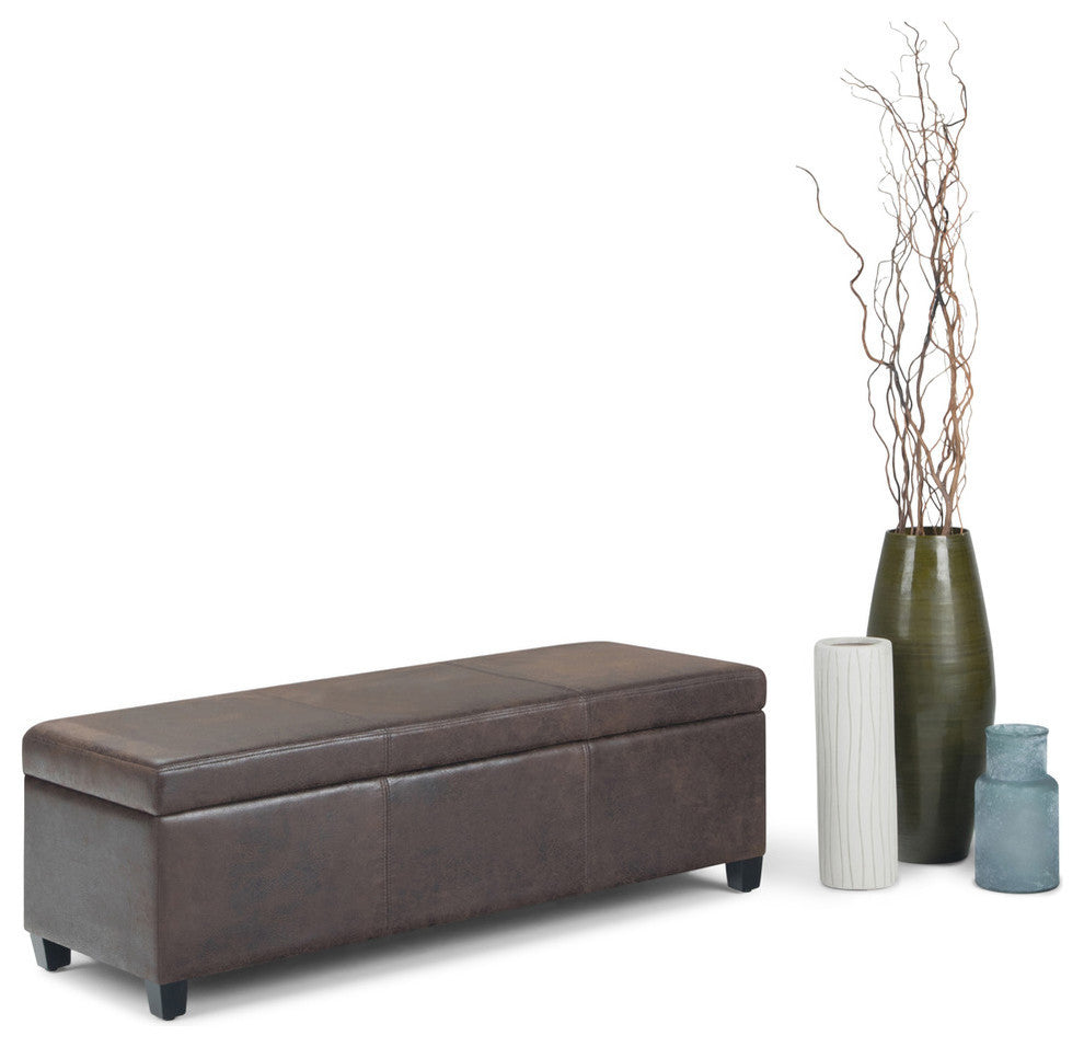 Avalon Storage Ottoman Bench